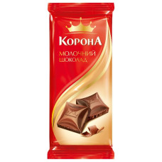 Шоколад Корона молочний 80г