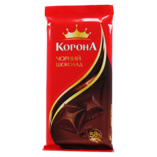 Шоколад чорн. Корона 85гр