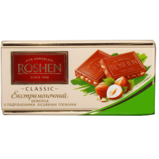 Шоколад мол. подріб/горіх  Рошен 90г