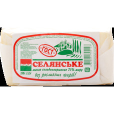 Масло Селянське 73% Пауло 250г