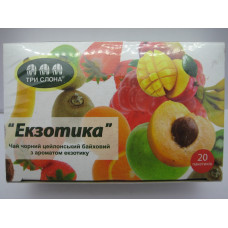 Чай Три слона чорн. Екзотика 20пак.