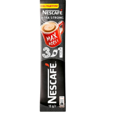 Напій кавовий NESCAFÉ 3в1 Xtra Strong у стіках 13г