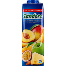 Сік Мультифрукт Sandora 1л + пляшка
