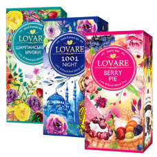 Чай LOVARE зел/фрук 24п