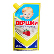 Вершки згущ. з цукром 15% д/п 290г